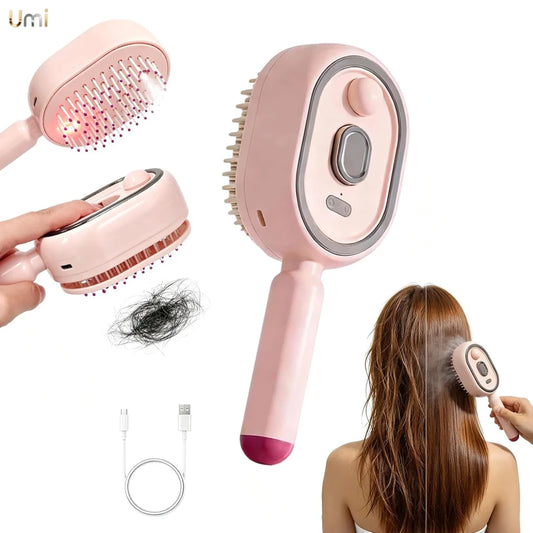 Electric Steam Cushion Hair Brush