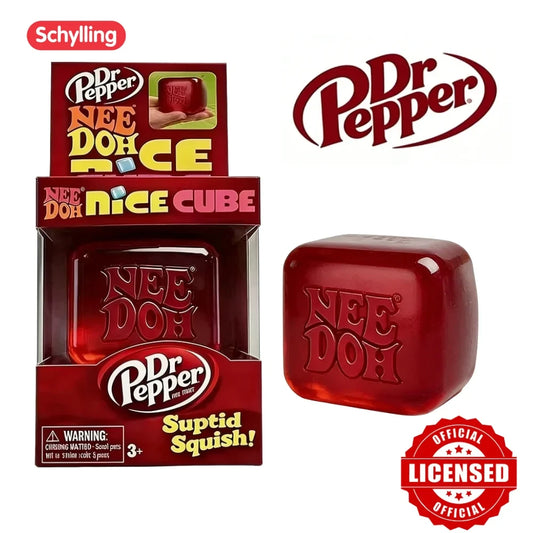 Dr Pepper NeeDoh Nice Cube Fidget Toy