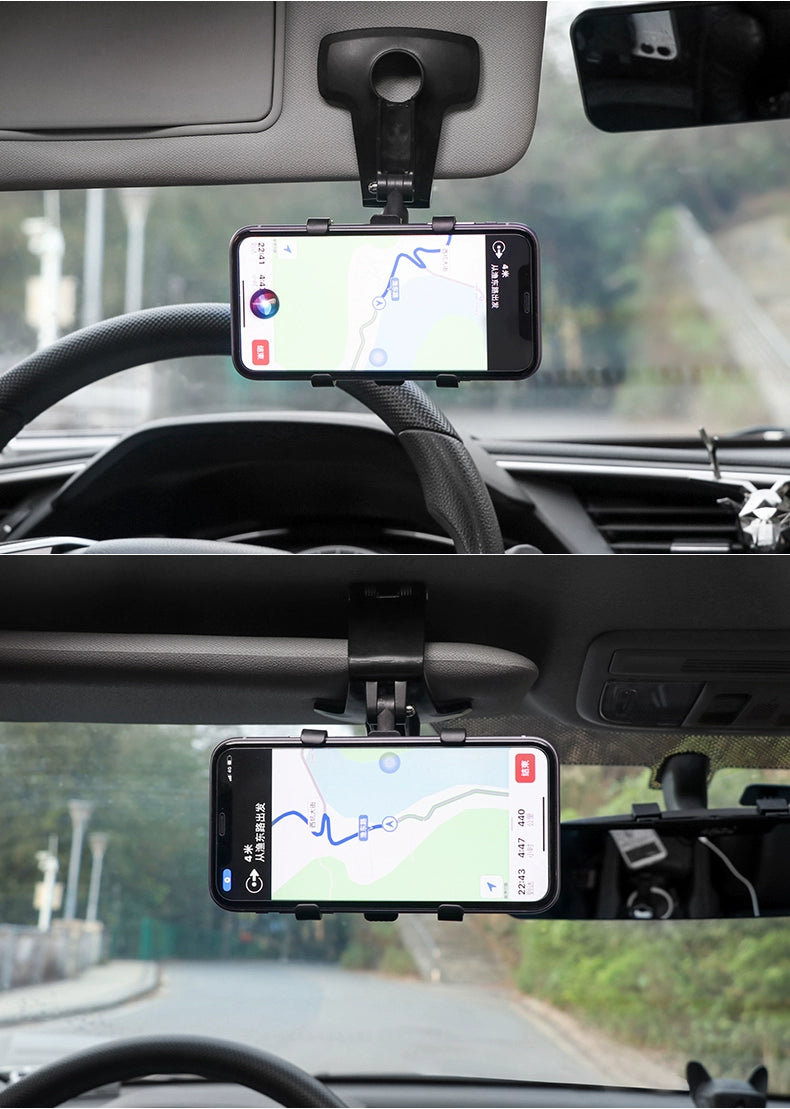 Car Sun Visor Snap-on Car Phone Holder