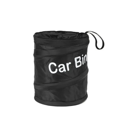 Black car bin with 'Car Bin' text on a white background