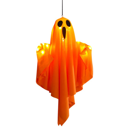 Spooky Halloween Light Up Ghost – Hanging Decoration for Trees, Windows & Indoor/Outdoor Scary Decor