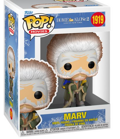 Funko Pop! Movies figure packaging for Home Alone 2 with Marv character