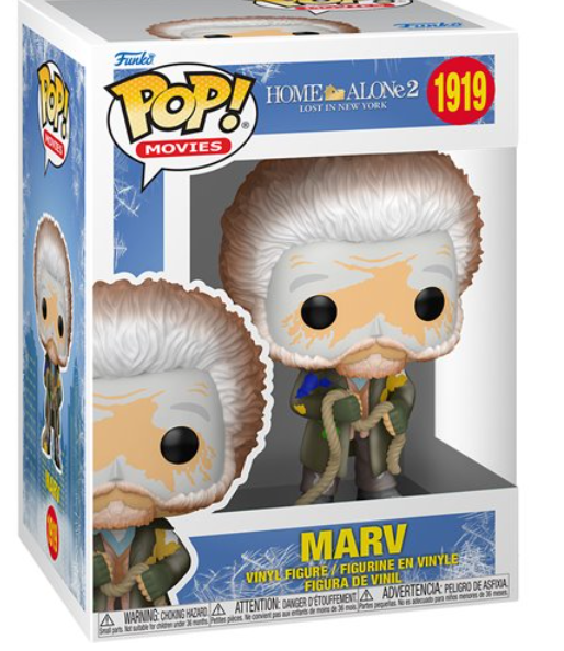 Funko Pop! Movies figure packaging for Home Alone 2 with Marv character